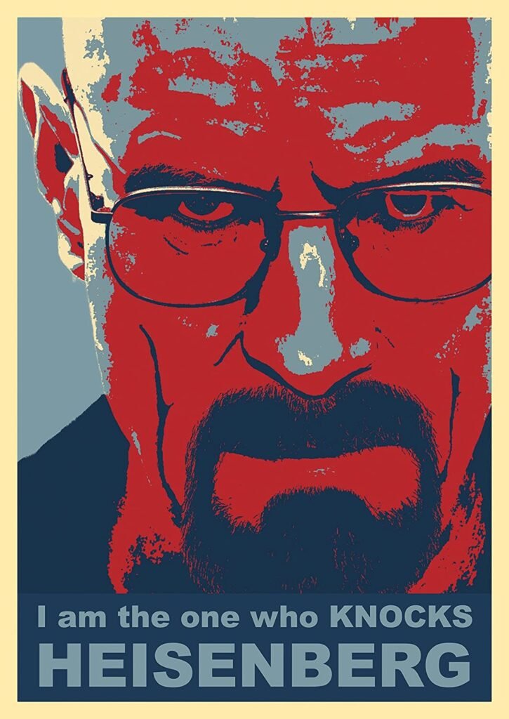 Heisenberg Breaking Bad poster de pared