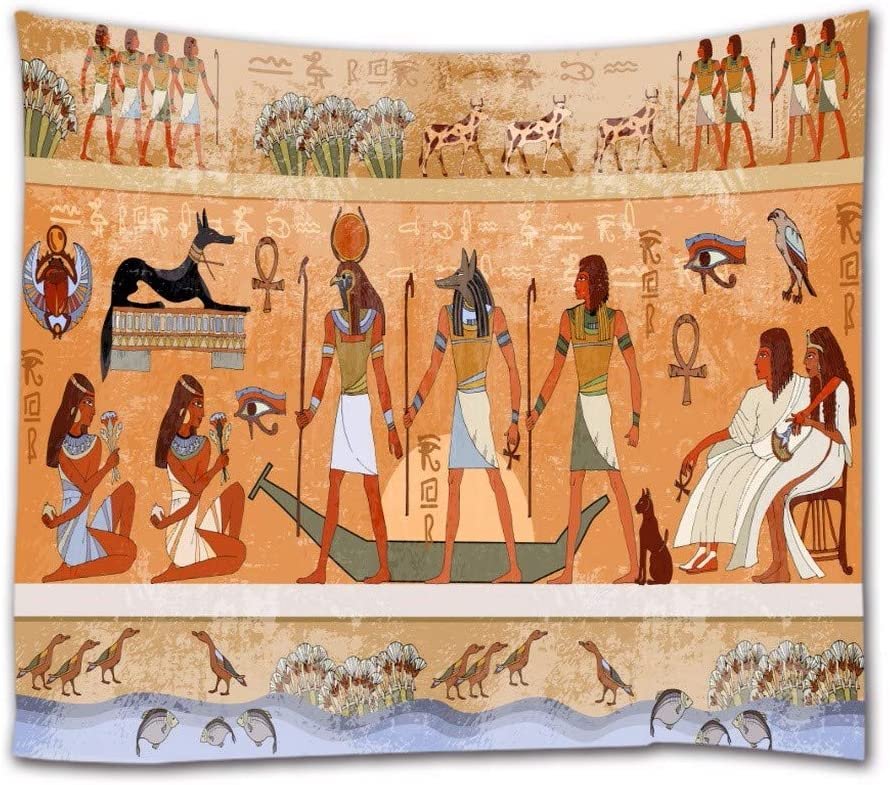 tapiz egipcio osiris horus