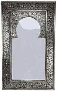 espejo metal arabe