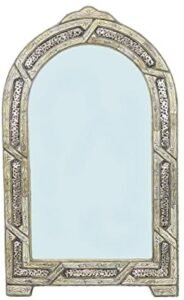 espejo de diseño marroqui de metal