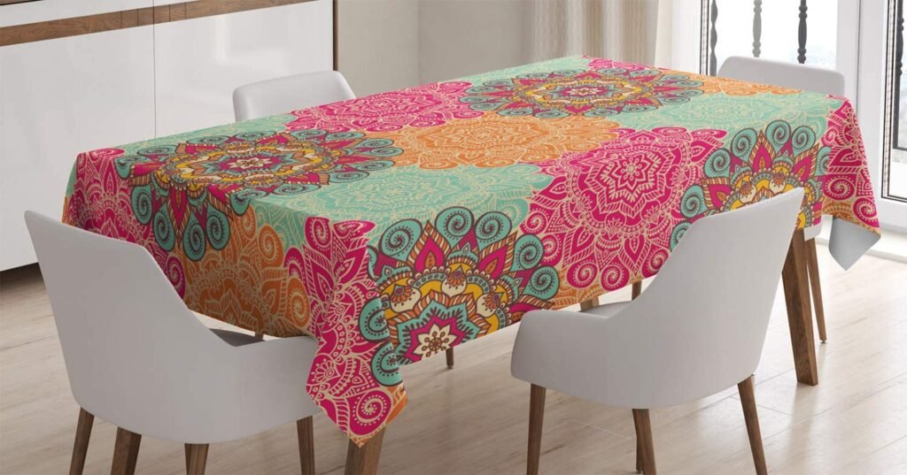 mantel de mesa hindu mandala