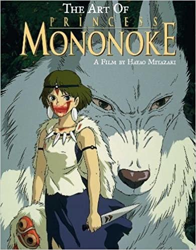 libro de ilustraciones de la princesa mononoke